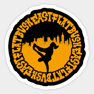 East Flatbush Groove: Street Moves for B-Boy Spirits Sticker